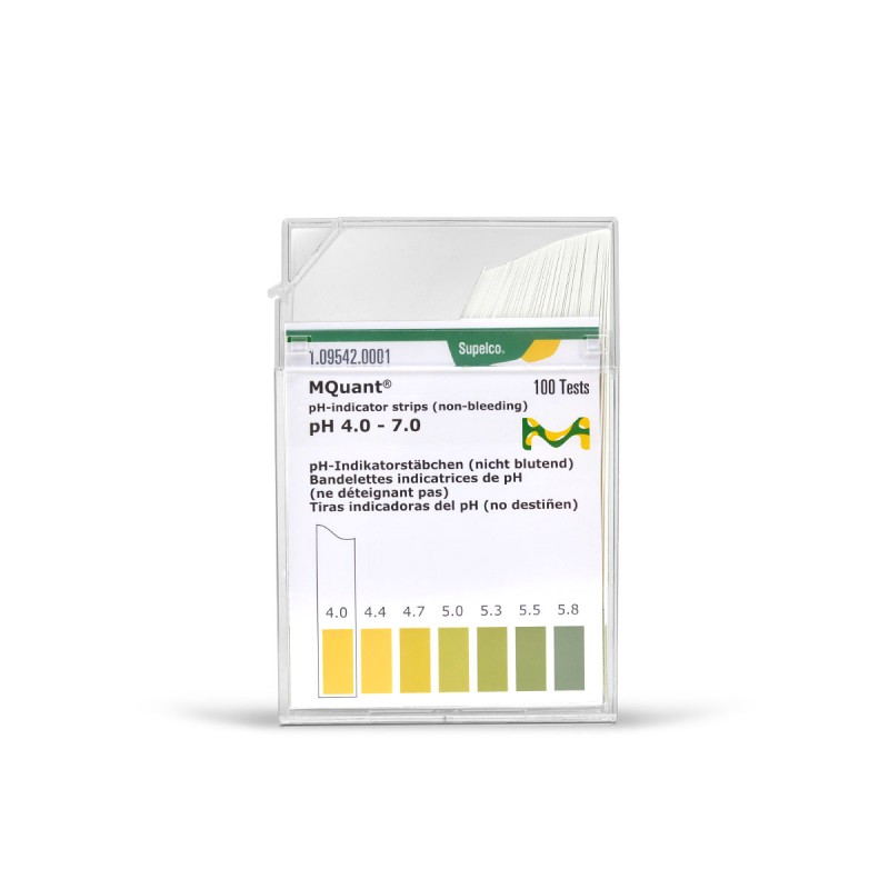 Paski wskaźnikowe pH 4.0-7.0 MERCK